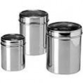 POTE DE AÇO INOX A VÁCUO COM TRES PEÇAS  